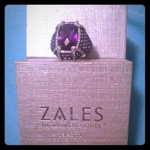 Purple ring from the zales " candy " collection
