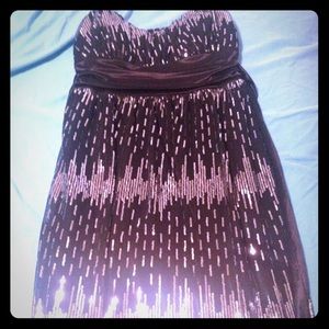 Black sparkle dress