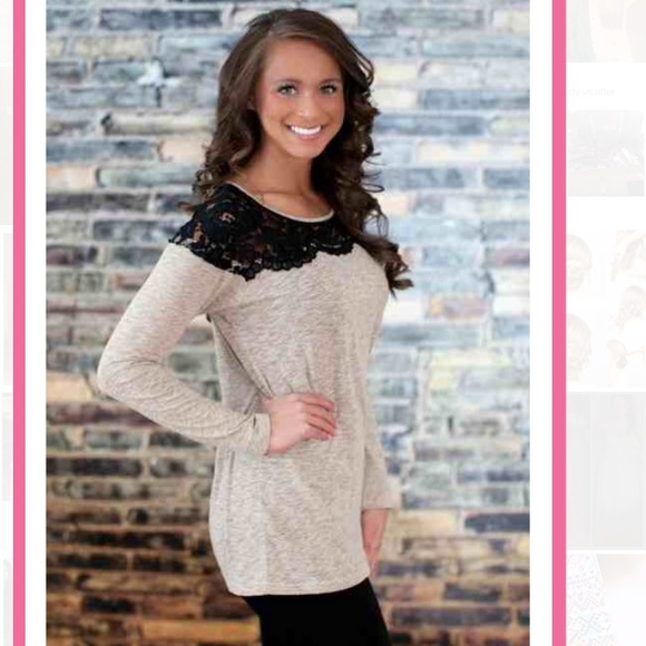 Mocha Lace Tunic