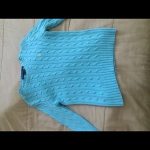 💙blue polo sport sweater💙
