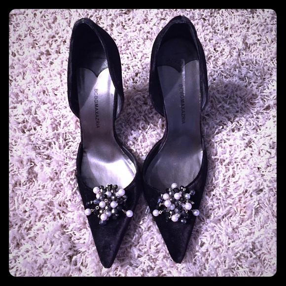 BCBGMaxAzria beaded pumps