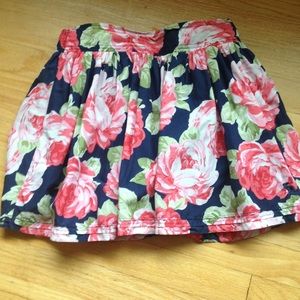 Cute floral skirt
