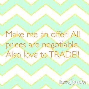 Accepting all reasonable offers :)