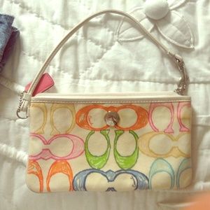 Coach wristlet