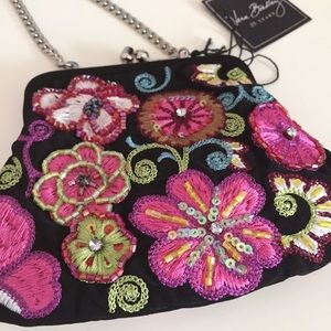 NWT! RARE Vera Bradley 25 Years Embroidered Clutch NWT! RARE Vera Bradley 25 Years Embroidered Clutch