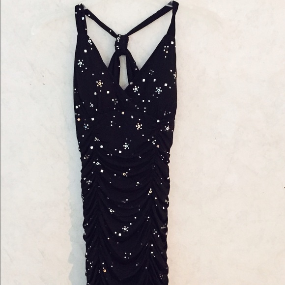 Black sparkly dress