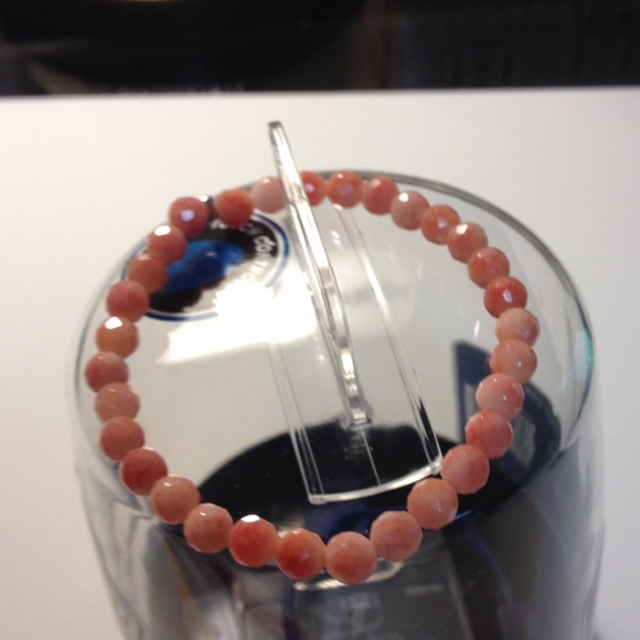 Orange Jade Bracelet