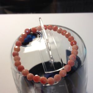 Orange Jade Bracelet