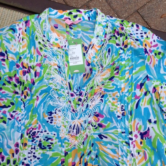Lilly Pulitzer Tunic Top - Picture 2 of 2
