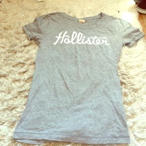 Light grey hollister shirt