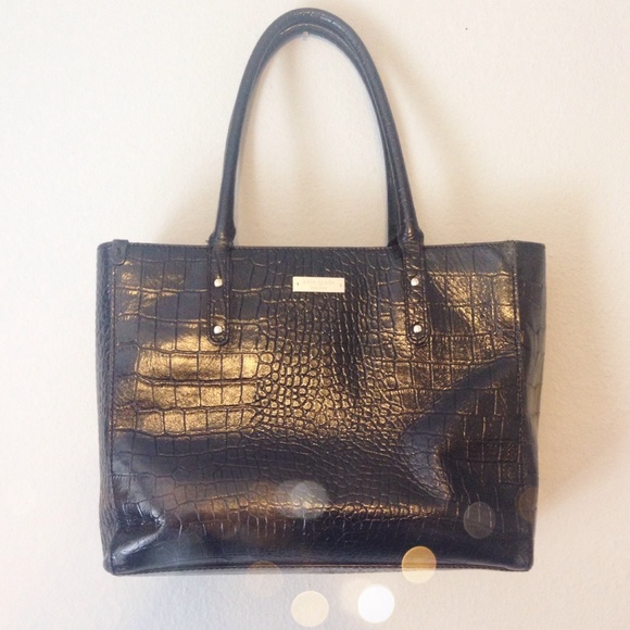 kate spade Handbags - Kate Spade Croc Embossed Bag