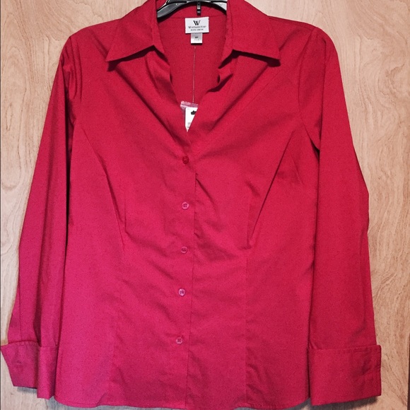 Brand new, with tags, Red Blouse!