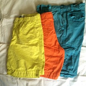 Men's Aeropostale Flat Front Cargo Short Bundle