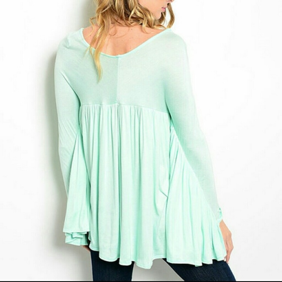80 everydayglamour presents tops edg mint green batwing frill sleeve blouse s m l from 80 everydayglamour presents tops edg mint green batwing frill sleeve blouse s m l from