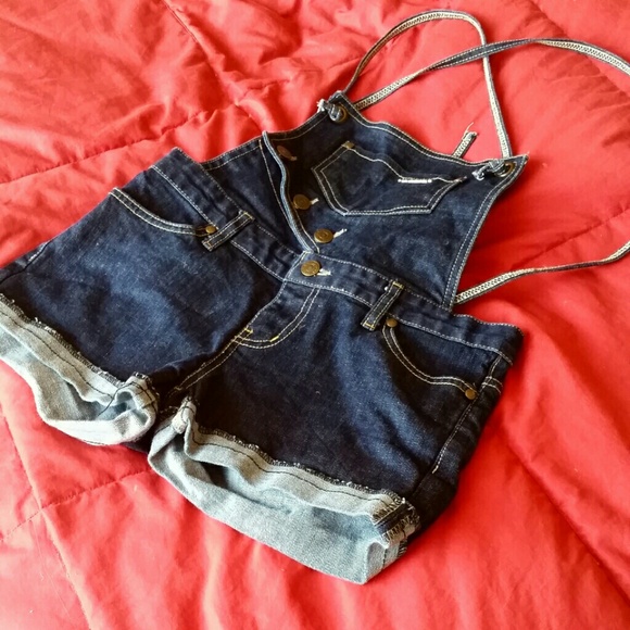 Like NEW adjustable strap mini overall