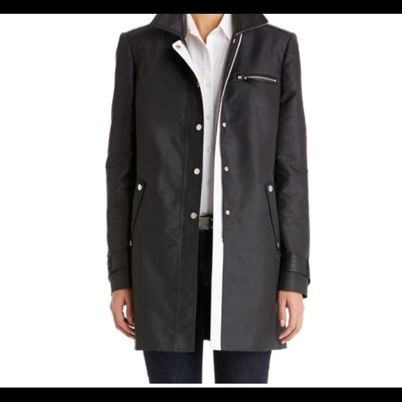 Jones New York Outerwear - Graphic Techno Mac Jacket