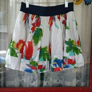 Floral Hollister skirt
