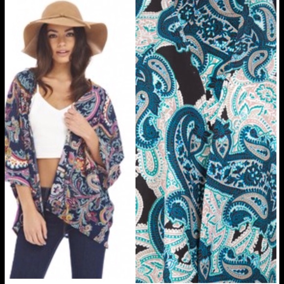 Paisley kimono