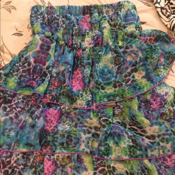 Strapless dress