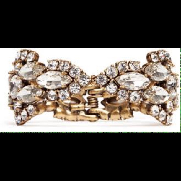 J. Crew Crystal Icicle Bracelet