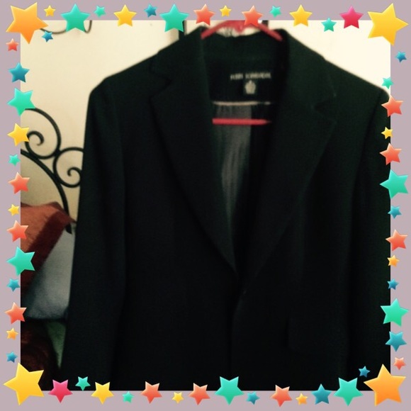 Black jacket fitted