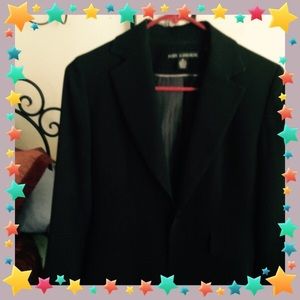Black jacket fitted