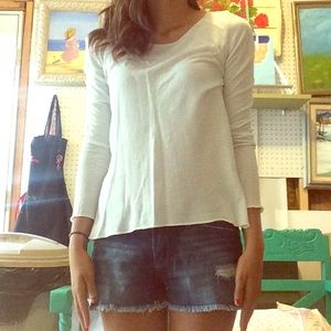 Baby blue gap shirt! ❄️☔️