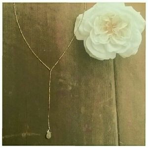 💋 SALE Delicate Teardrop Y-Necklace