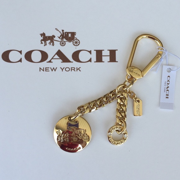 Coach Accessories - 💕NWT💕  Coach Horse &  Carriage Keychain
