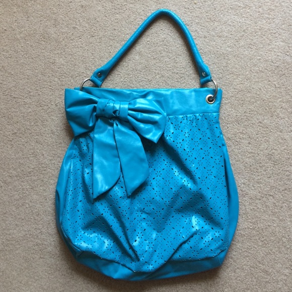 Handbags - ❤️Blue Bow Purse