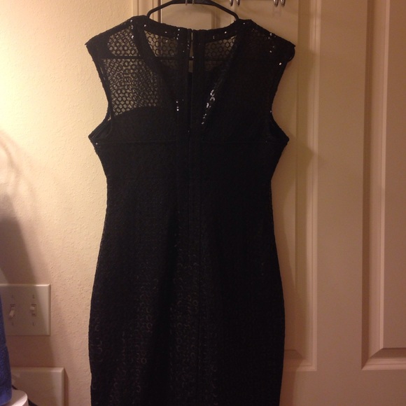 Black Express sequin dress - Picture 2 of 3