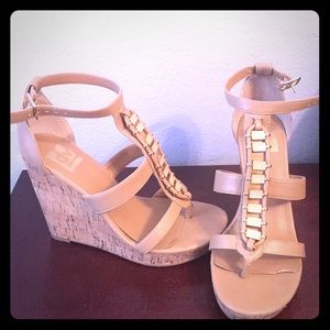 Tan wedges
