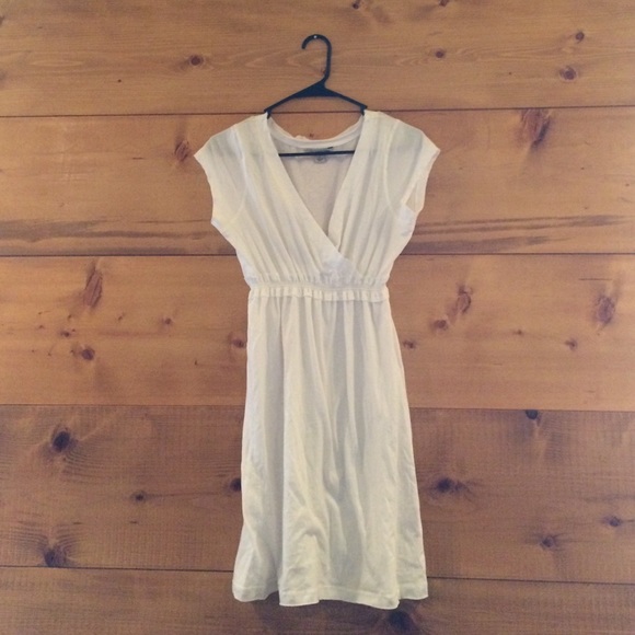 White bathing suit cover