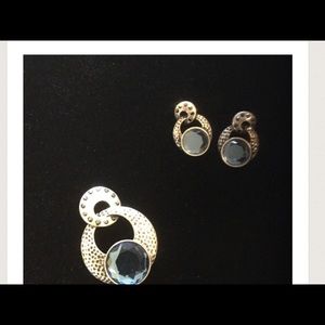 Lia sophia kiam collection earrings, chain &slide