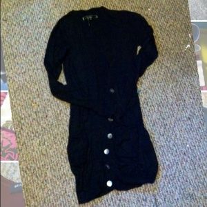 Love stitch gray cardigan