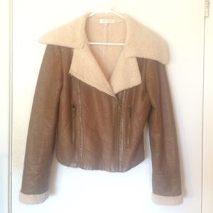 Beautiful chestnut suede jacket