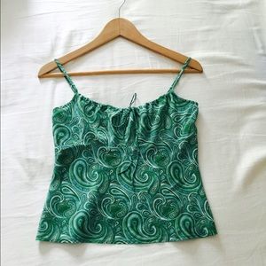 Beautiful green top by Banana Republic