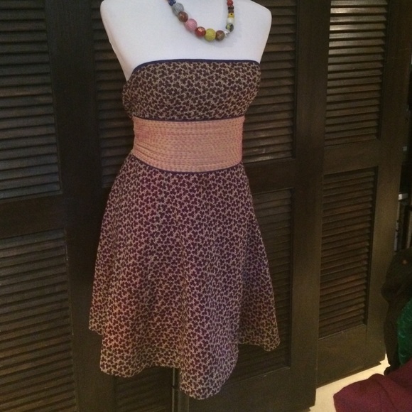 Adorable Strapless Boho Free People Sundress