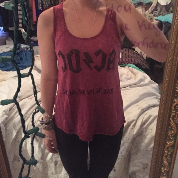 Red AC/DC Tank!