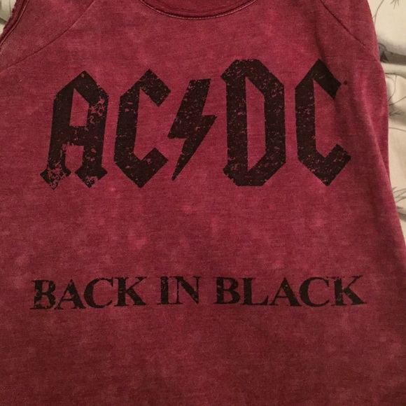 Red AC/DC Tank! - Picture 2 of 3