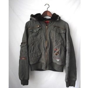 🌸Vintage Top Gun jacket🌸