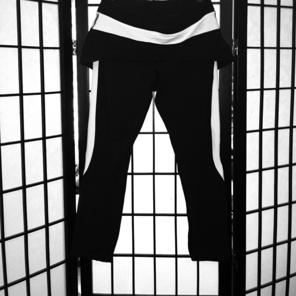 Lululemon Yoga Pants with Skirt