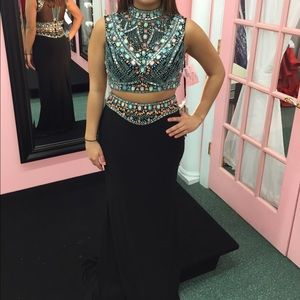 Formal two piece dress