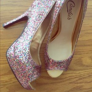 Sequined glitter Candies Pumps