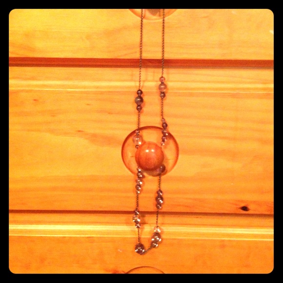 Anthropologie Glass Bubble Necklace