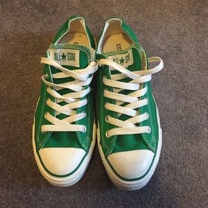 Green Chuck Taylor's
