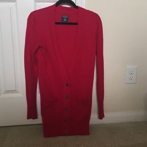 Victoria's Secret pink long cardigan