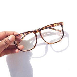 Large oversized cheetah print frames