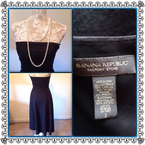 #53   ️BANANA REPUBLIC LBD - Picture 2 of 2