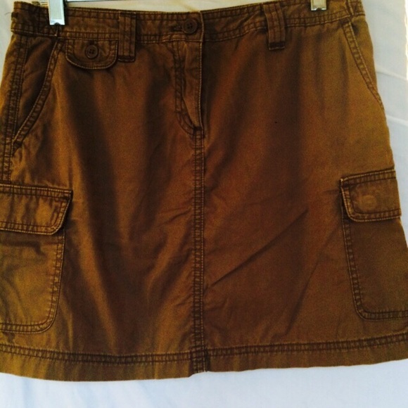 Short J.Crew cotton cargo skirt